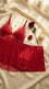 Red Short Nighty Set LN0134