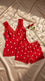 Red Short Nighty Set LN0135