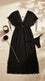 Black Long Nighty For Women LN0136