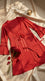 Red Short Inner Gown Nighty LN0137
