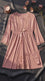 Pink Short Inner Gown Nighty LN0138
