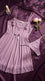 Purple Short Nighty For Women LN0143