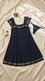 Black Short Nighty For Women LN0145