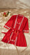 Red Short Inner Gown Nighty LN0147