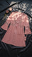 Peach Short Inner Gown Nighty LN0148