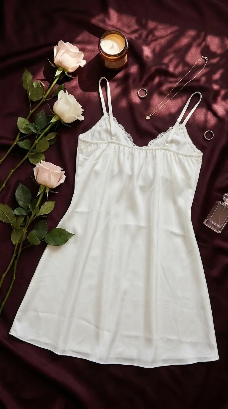 Apricot Short Nighty For Women LN0196