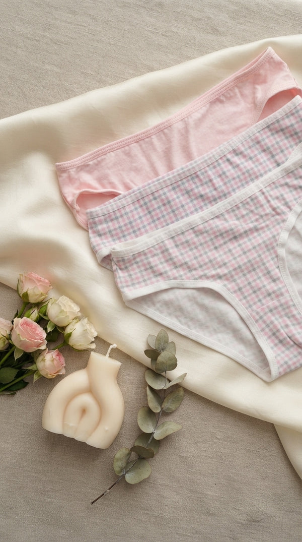 Multy Pack Of Five Full Brief Panties LP0019