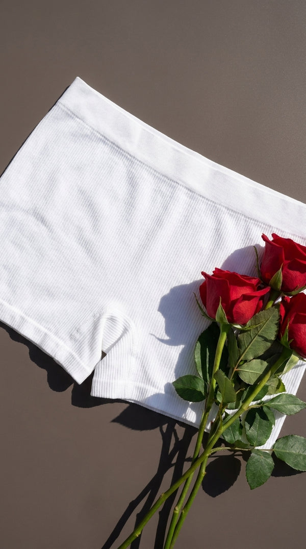 White Boxers Pantie For Women LP5266