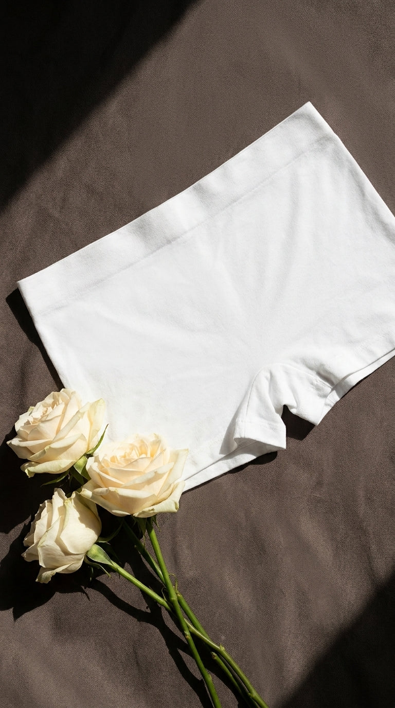White Boxers Pantie For Women LP5287