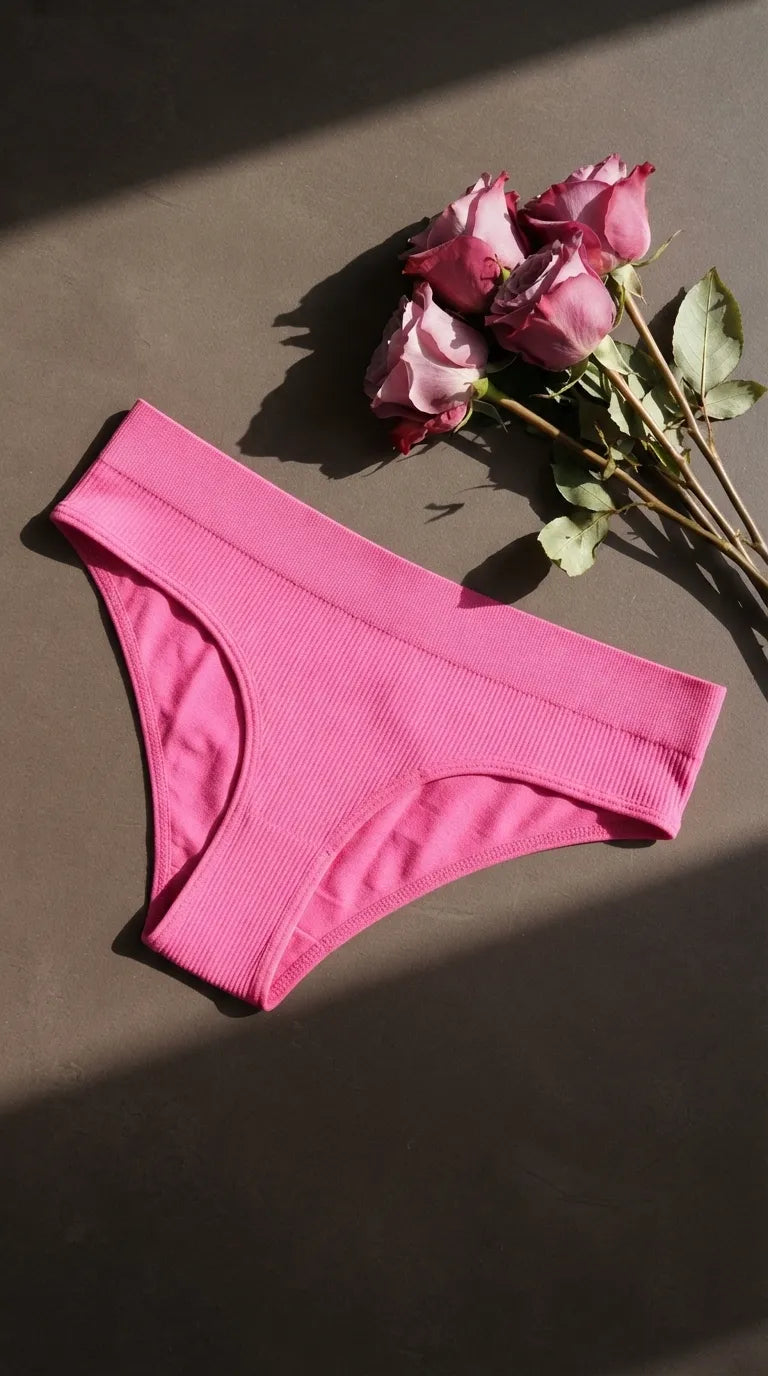 Pink Thong Pantie For Women LP5290