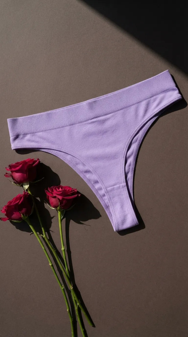 Lavendar Thong Pantie For Women LP5290