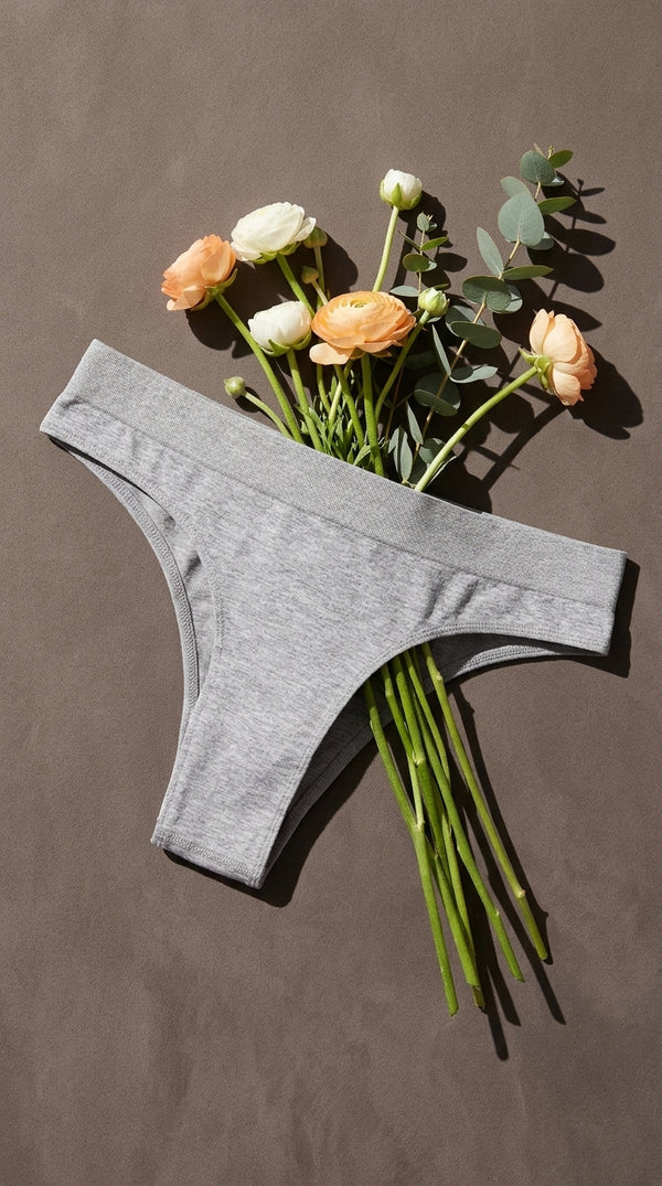 Grey Brazilian Pantie For Women LP5291