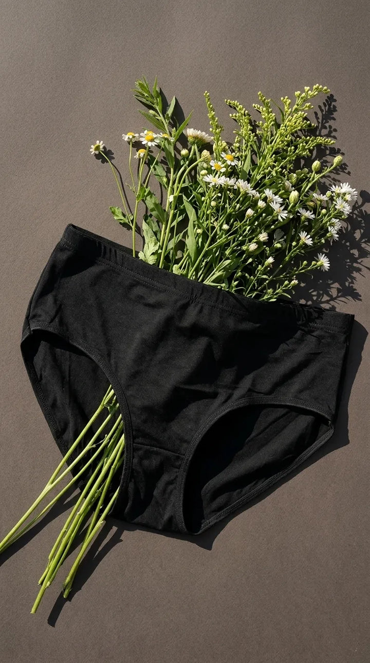 Black Brief Pantie For Women LP5346