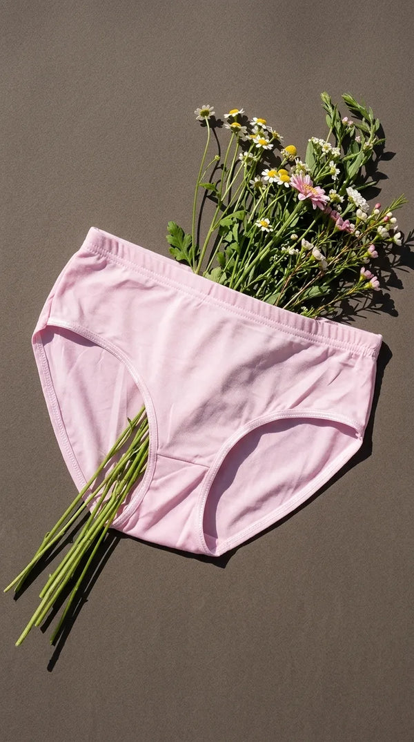Pink Brief Pantie For Women LP5346