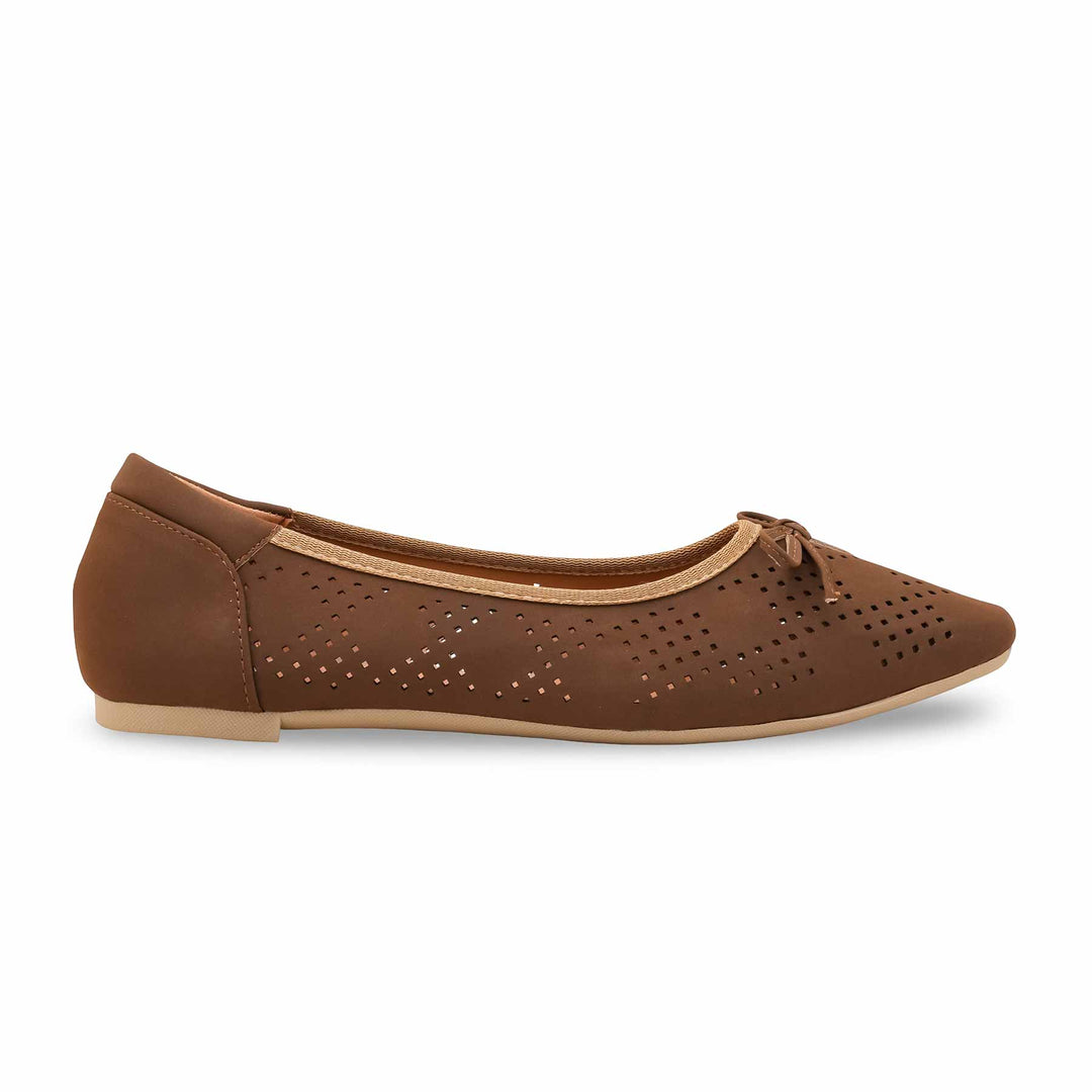 Brown Pumps For Women LWN419