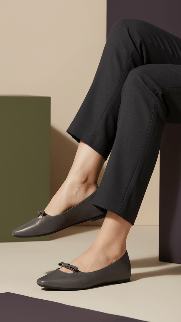 Grey Women Pumps LWN420