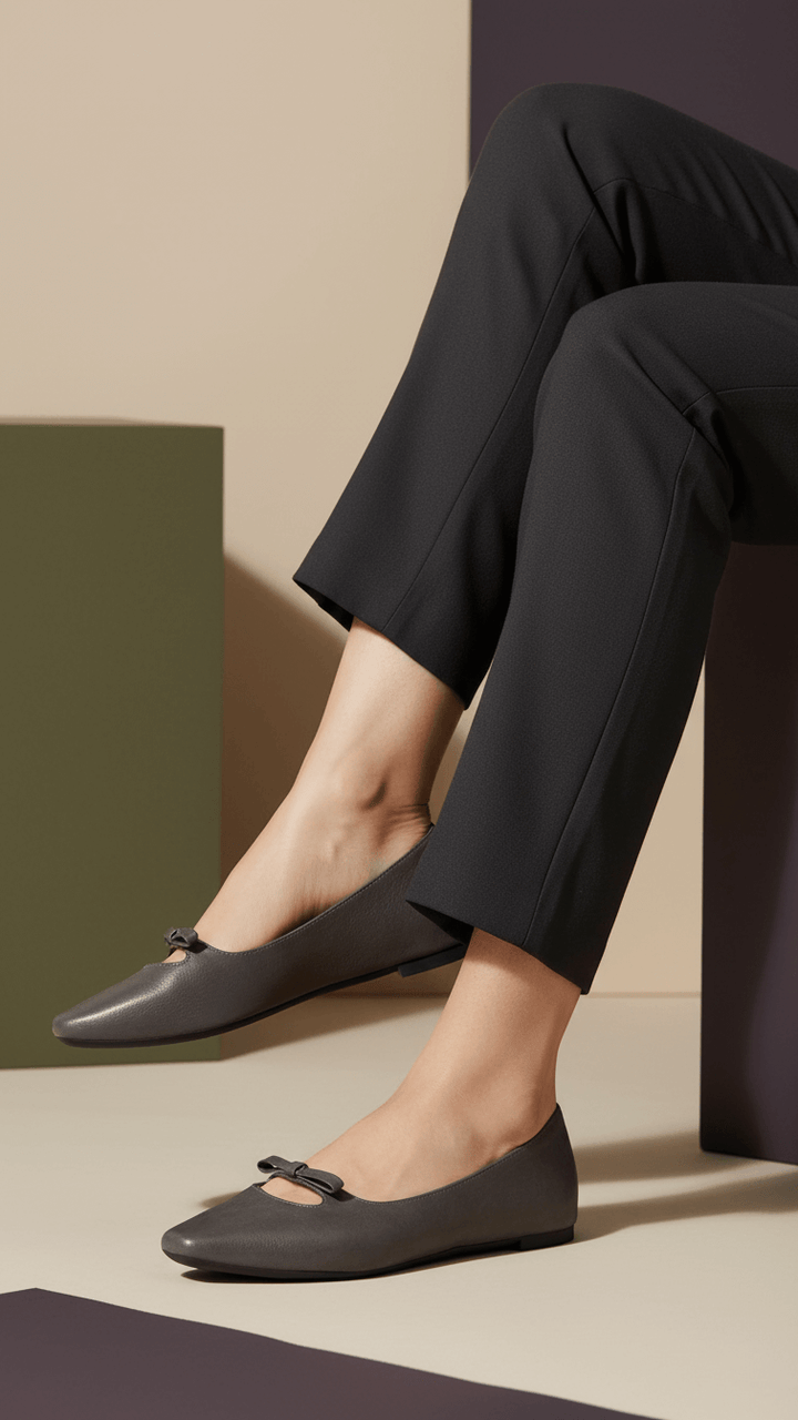 Grey Women Pumps LWN420
