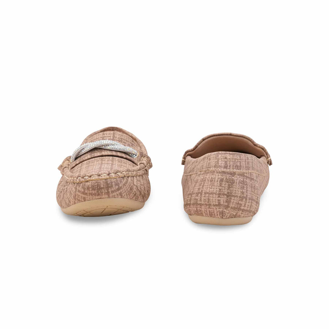 Bronze Moccasin For Women LWN426