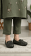 Grey Moccasin For Women LWN428
