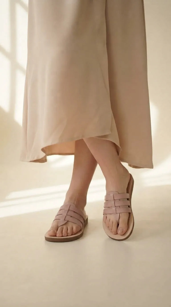 Pink Casual Chappal For Ladies M11317