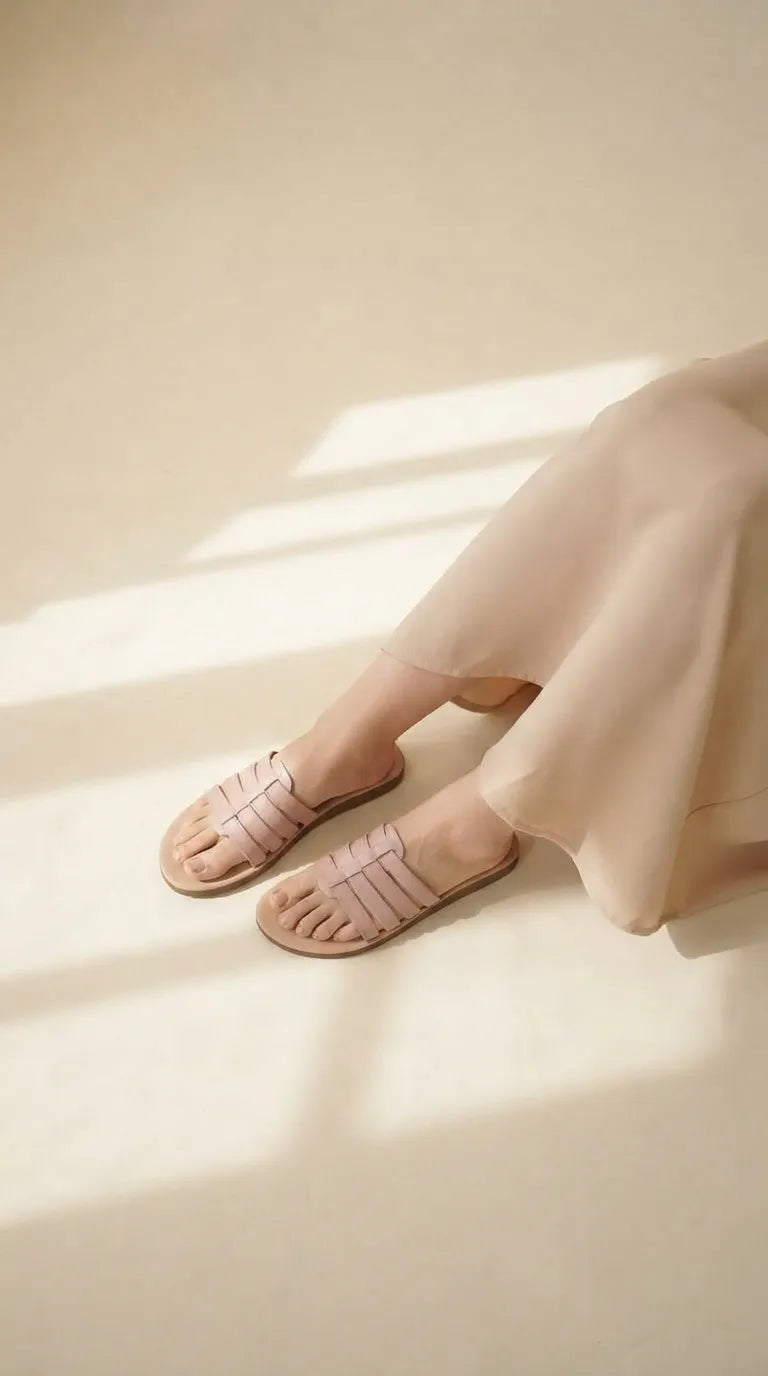 Pink Casual Chappal For Ladies M11317