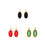 Pack Of Three Earrings O10023