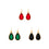 Pack Of Three Earrings O10025
