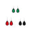 Pack Of Three Earrings O10033