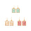 Pack Of Three Earrings O10042