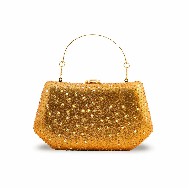 Golden Bridal Clutch P15387