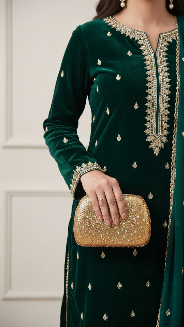 Fawn Bridal Clutch P15388