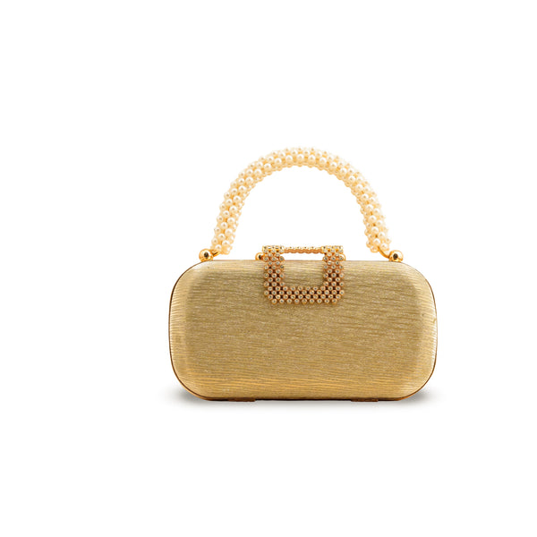 Golden Fancy Clutch P15392