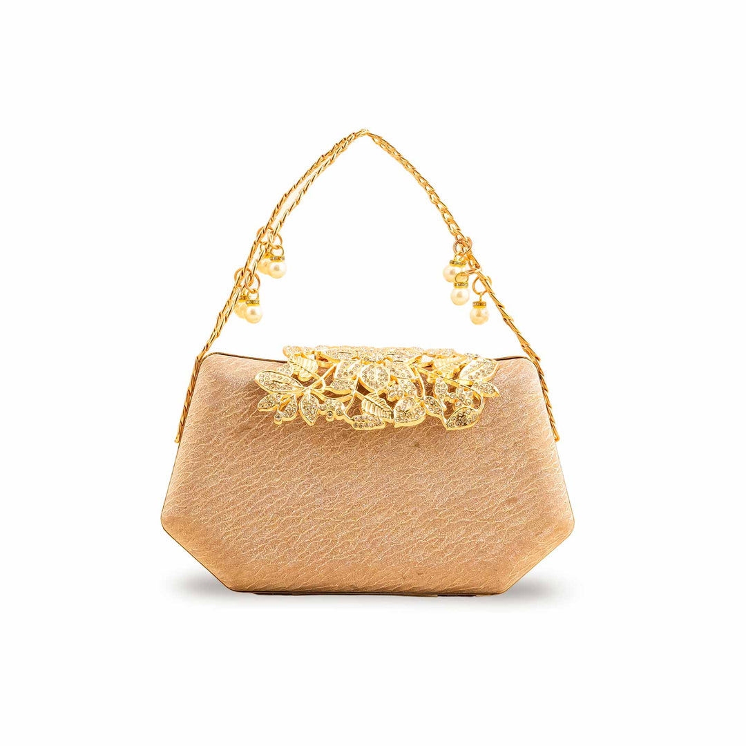 Golden Fancy Clutch P15393