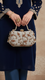 Grey Fancy Clutch P15399
