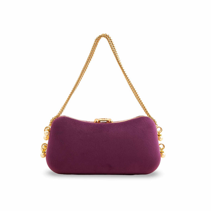 Purple Fancy Clutch P15403