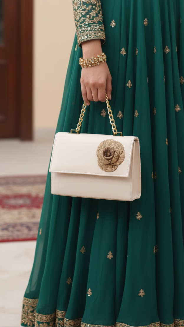 Fawn Formal Clutch For Women P15693