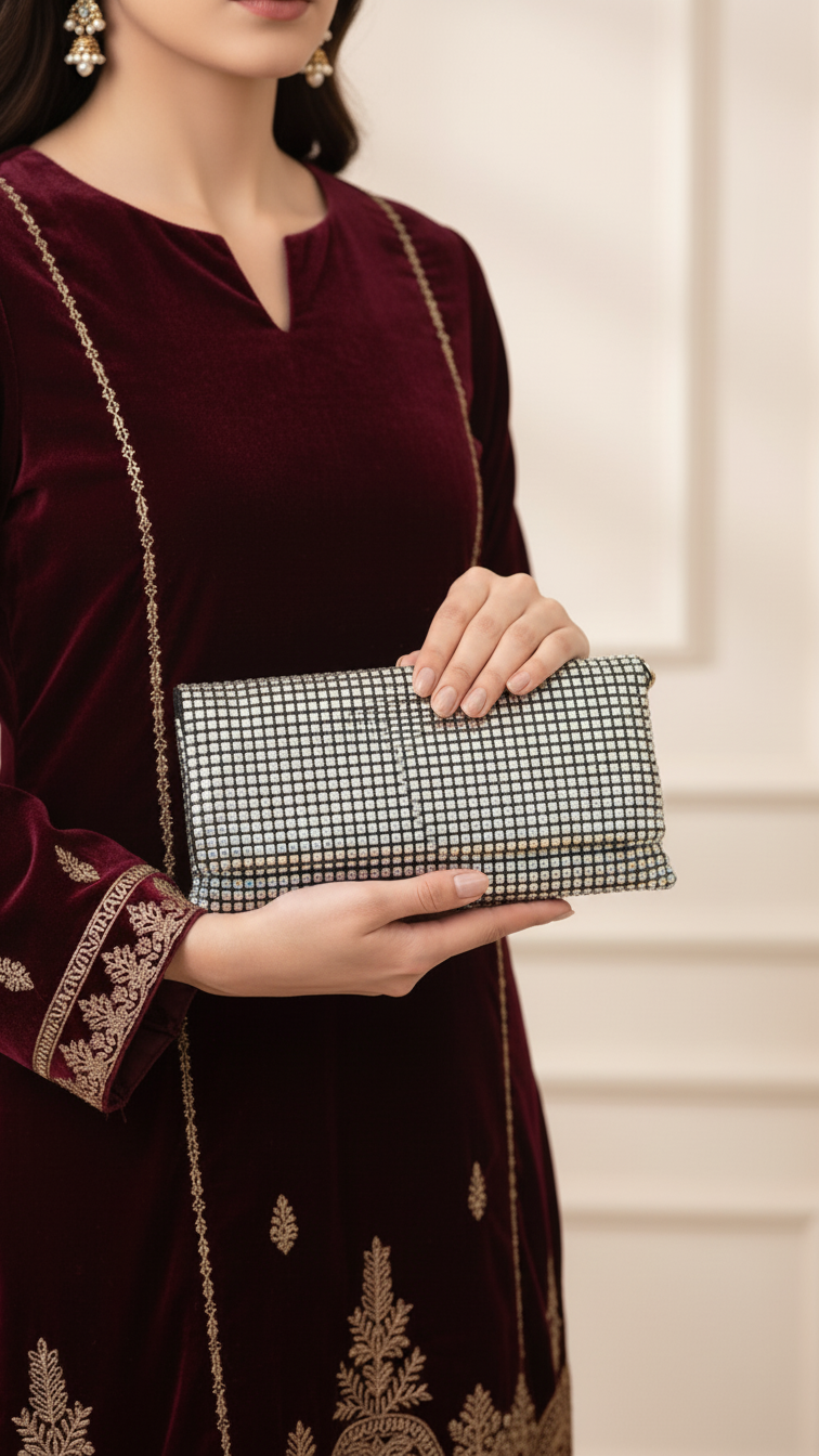 Multy Bridal Clutch P24095