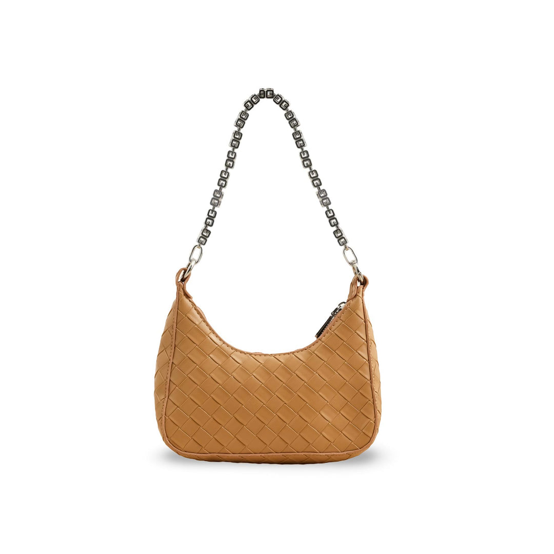 Brown Formal Shoulder Bag P24142