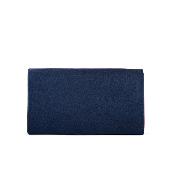Navy Fancy Clutch P24148