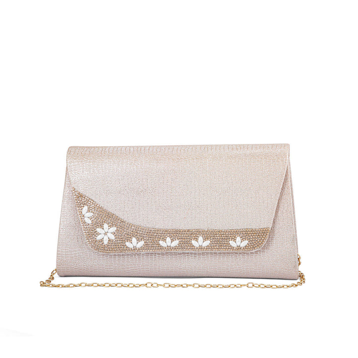 Champagne Fancy Clutch P24174