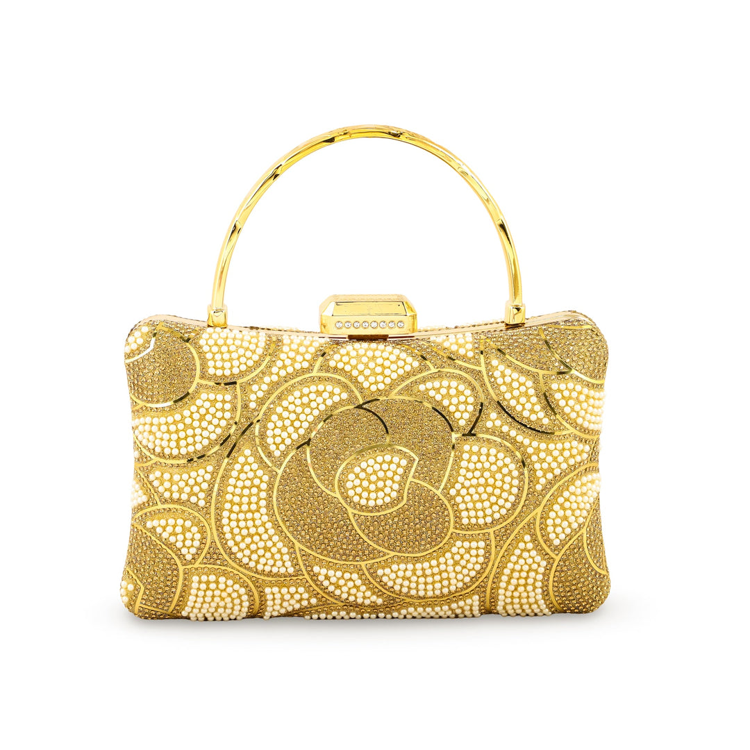 Golden Bridal Clutch p24254