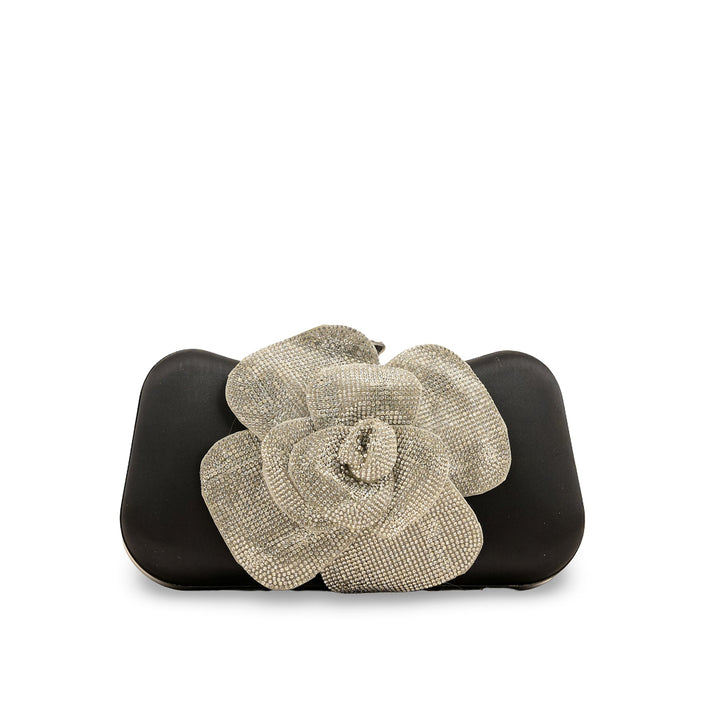 Black Fancy Clutch P24275