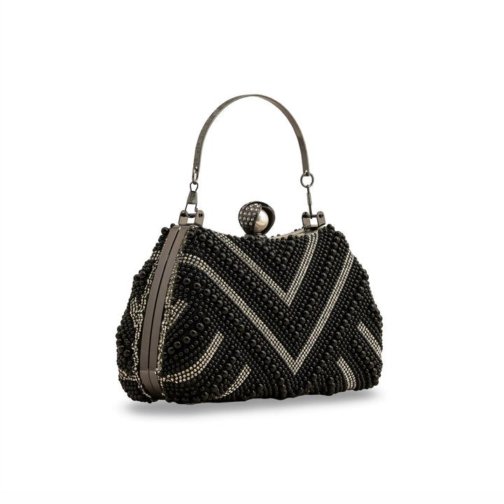 Black Bridal Clutch P24289