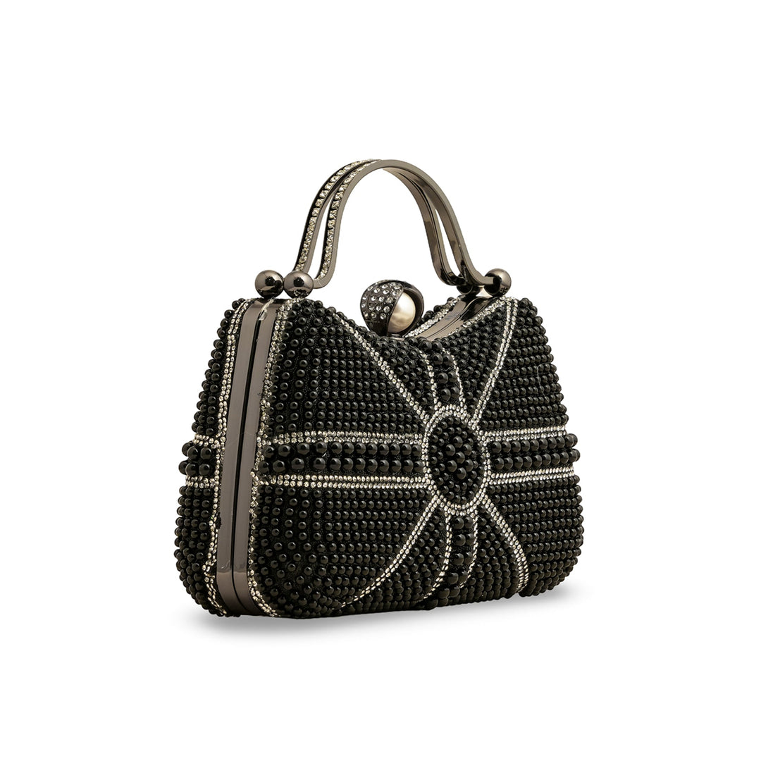 Black Bridal Clutch P24291