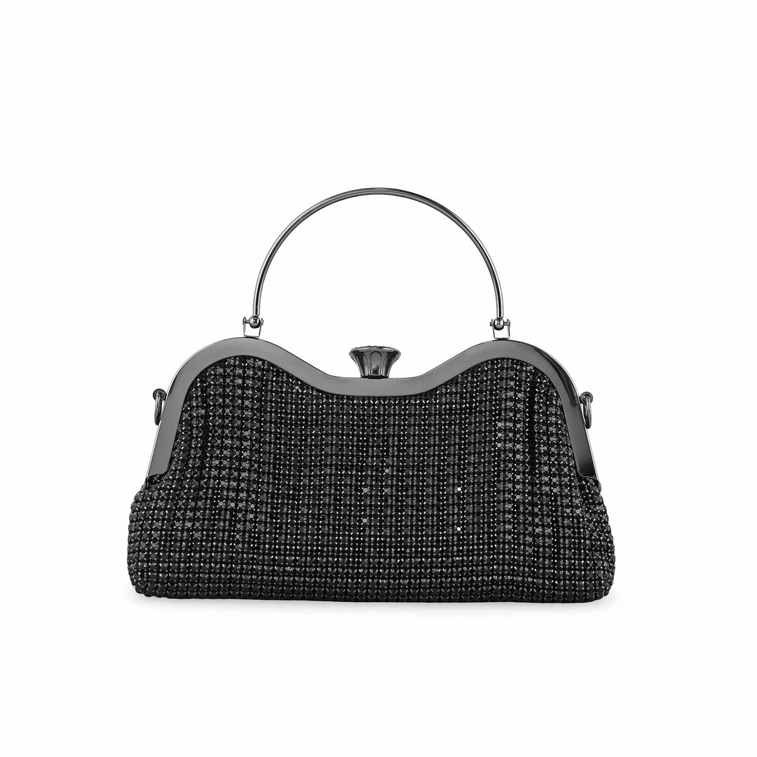 Black Bridal Clutch P24295