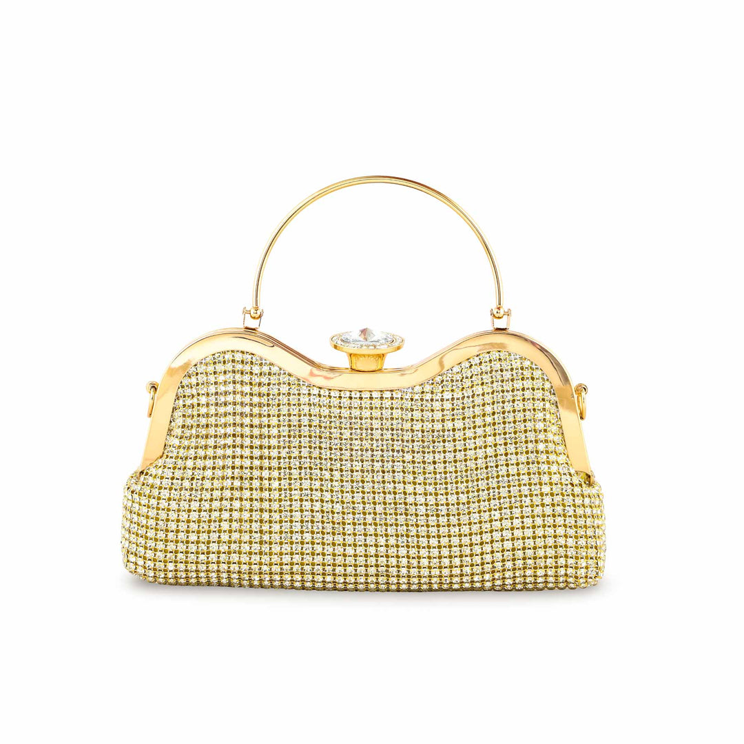 Golden Bridal Clutch P24297