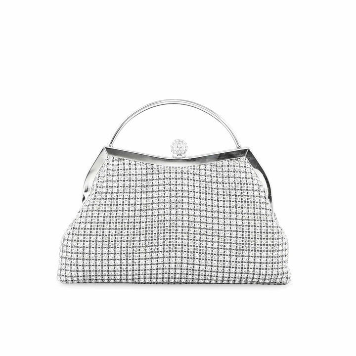 Silver Bridal Clutch P24315