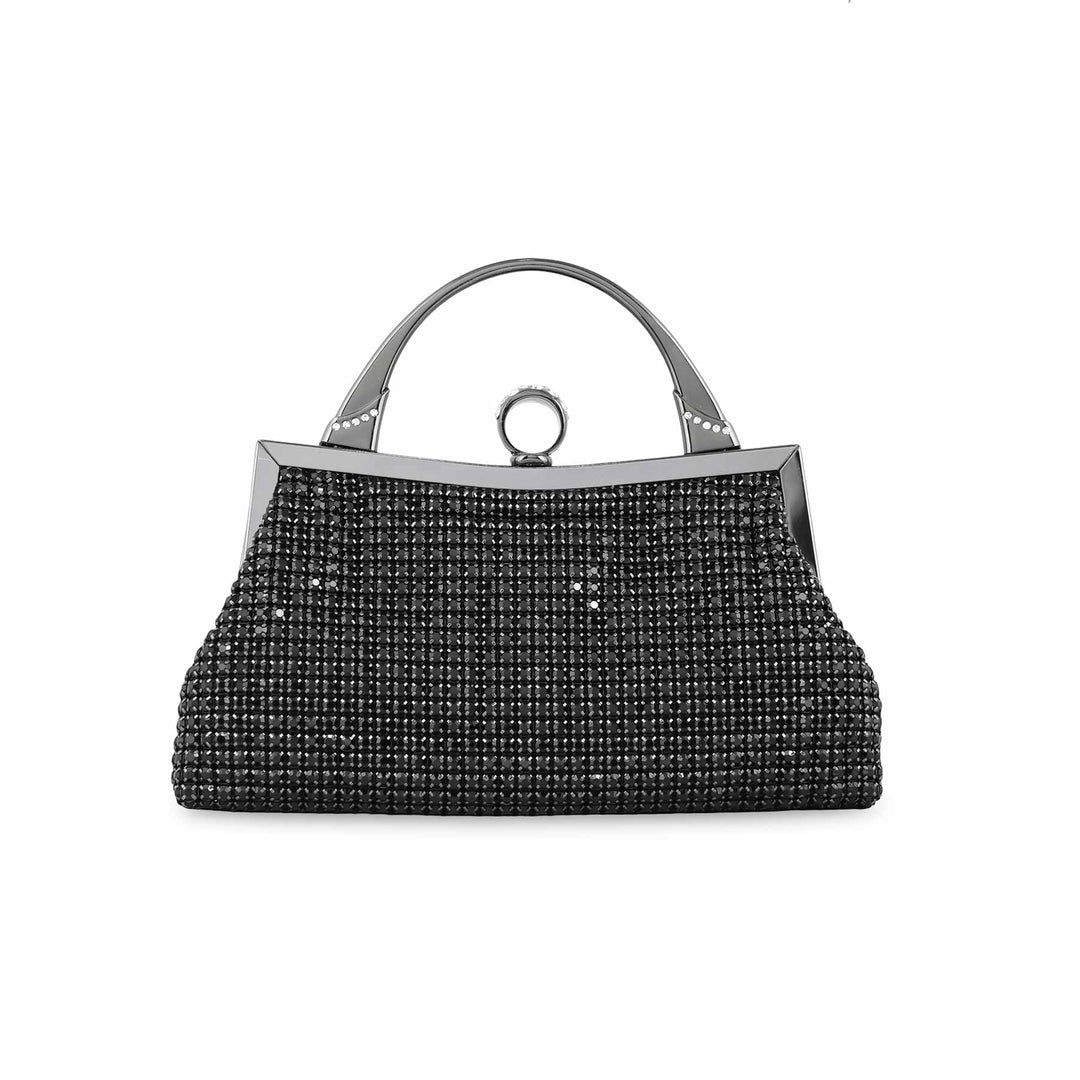 Black Bridal Clutch P24318