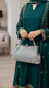 Silver Bridal Clutch P24319