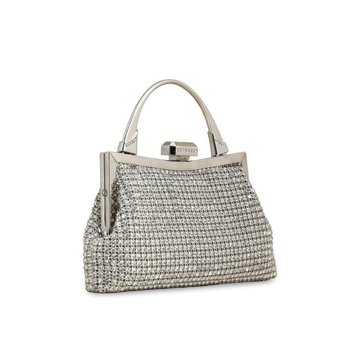Silver Bridal Clutch p24320